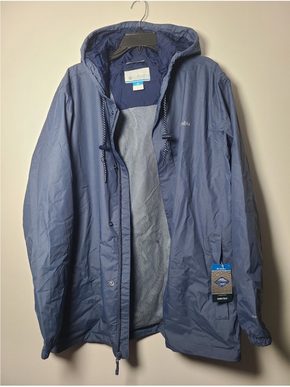 Columbia Light Blue Men's Jacket